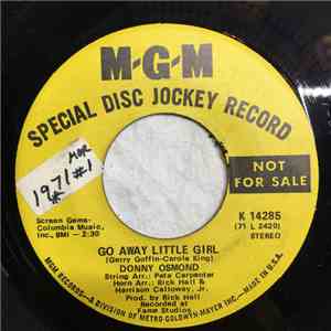 Donny Osmond - Go Away Little Girl