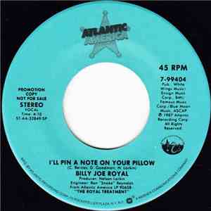 Billy Joe Royal - I'll Pin A Note On Your Pillow