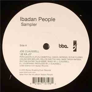 Joe Claussell / The Songstress - Ibadan People Sampler