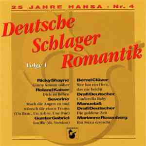 Various - 25 Jahre Hansa - Nr.4 - Deutsche Schlager Romantik Folge 1