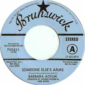Barbara Acklin - Someone Else's Arms / Is It Me