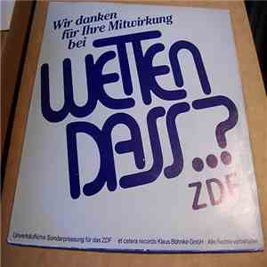 Frank Elstner - Wetten Dass ?