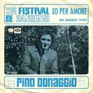 Pino Donaggio - XVII Festival de San Remo - Io Per Amore
