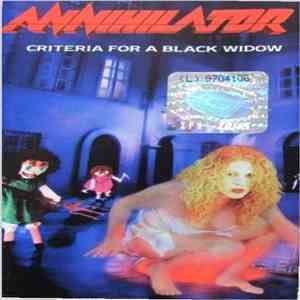 Annihilator - Criteria For A Black Widow