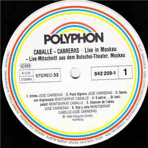 Caballé, Carreras - Live In Moskau