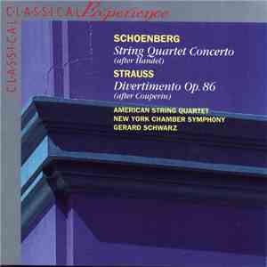 Arnold Schoenberg / Richard Strauss - New York Chamber Symphony, Gerard Sch ...