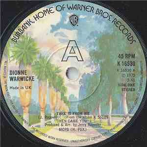 Dionne Warwicke - Take It From Me