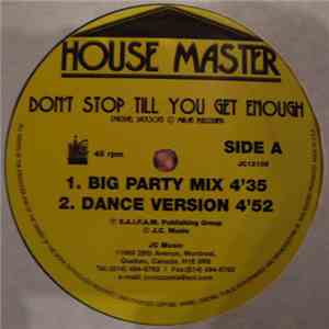 House Master - Don't Stop