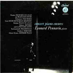 Leonard Pennario - Concert Piano Encores