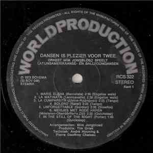 Orkest Wim Jongbloed - Dansen Is Plezier Voor 2