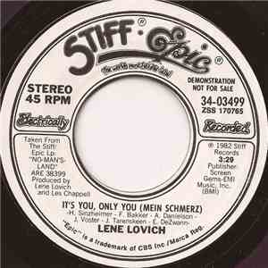 Lene Lovich - It's You, Only You (Mein Schmerz)
