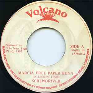 Screwdriver - Marcia Free Paper Bunn