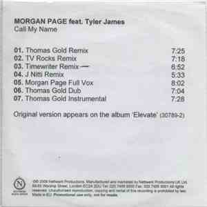 Morgan Page Ft Tyler James  - Call My Name