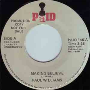 Paul Williams  - Making Believe