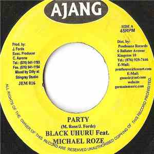 Black Uhuru Feat. Michael Roze / Sweetie Irie - Party / Dutty Money