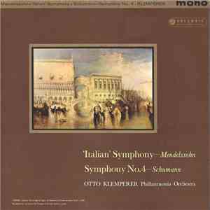 Mendelssohn / Schumann, Otto Klemperer, Philharmonia Orchestra - 'Italian' ...