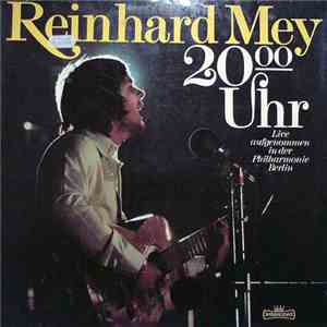 Reinhard Mey - 20.00 Uhr