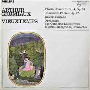 Vieuxtemps / Chausson / Ravel - Arthur Grumiaux, Orchestre Des Concerts Lam ...
