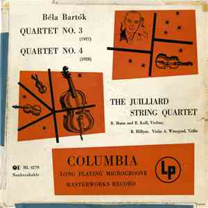 Béla Bartók - The Juilliard String Quartet, R. Mann, R. Koff, R. Hillyer, A ...