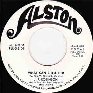 J. P. Robinson - What Can I Tell Her