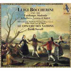 Luigi Boccherini · Le Concert Des Nations · Jordi Savall, Rolf Lislevand, B ...