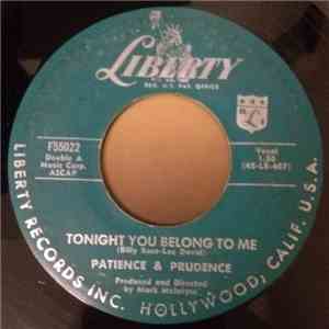 Patience & Prudence - Tonight You Belong To Me / A Smile And A Ribbon