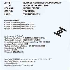 Rodney P & DJ Die Feat Indigo Kid - Holes In The Building