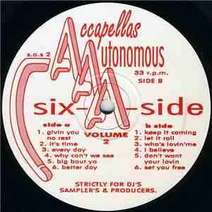 Unknown Artist - Accapellas Autonomous Volume 2