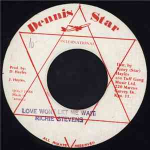 Richie Stevens - Love Won't Let Me Wait