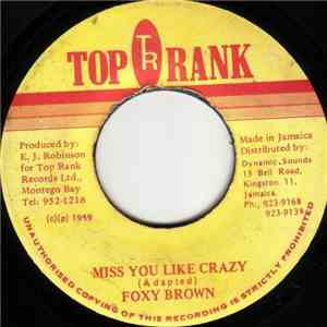Foxy Brown  - Miss You Like Crazy
