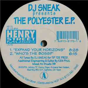 DJ Sneak - The Polyester E.P.