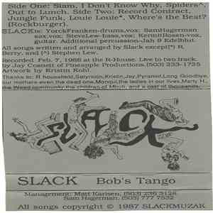 Slack  - Bob's Tango