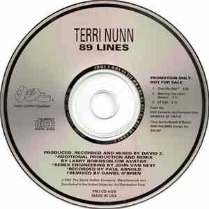 Terri Nunn - 89 Lines