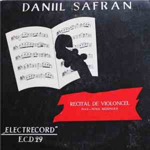 Daniil Safran – Pian Nina Musinian - Recital De Violoncel