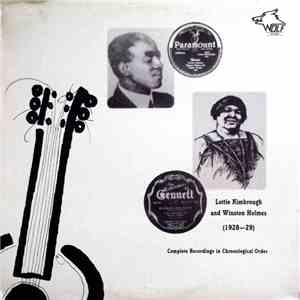 Lottie Kimbrough And Winston Holmes - Lottie Kimbrough And Winston Holmes (1928-29): Complete Recordings In Chronological Order