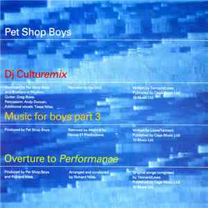 Pet Shop Boys - DJ Culturemix