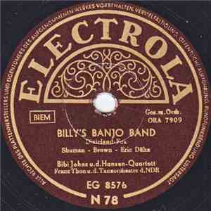 Bibi Johns U. D. Hansen-Quartett, Franz Thon U. D. Tanzorchester D. NDR - B ...