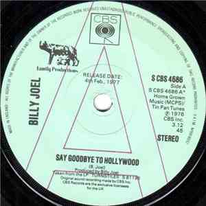Billy Joel - Say Goodbye To Hollywood