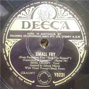 Bing Crosby - Small Fry / Don't Let That Moon Get Away