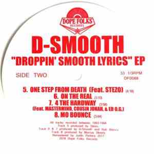 D-Smooth  - Droppin' Smooth Lyrics EP