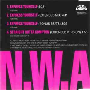 N.W.A - Express Yourself / Straight Outta Compton