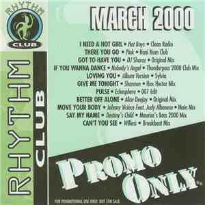 Various - Promo Only Rhythm Club: March 00