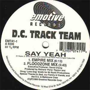 D.C. Track Team - Say Yeah / Pressure