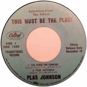 Plas Johnson - Selections From The Album This Must Be The Plas!