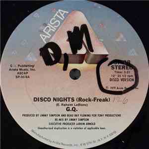 G.Q. - Disco Nights (Rock-Freak) / Boogie Oogie Oogie