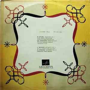 J. Brahms / G. Ferrari - Lithuanian State Quartet - Quartet No. 1 For Two V ...