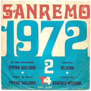 Peppino Gagliardi, Delirium , Domenico Modugno - San Remo 1972