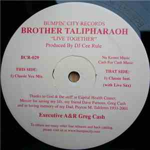 Brother Talipharaoh - Live Together