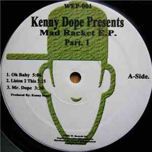 Kenny Dope - Mad Racket E.P. Part. 1