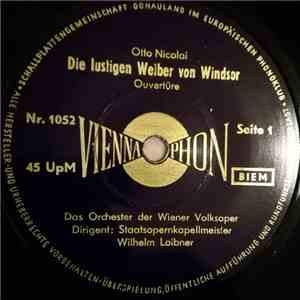 Das Orchester Der Wiener Volksoper, Staatskepllmeister Wilhelm Loibner - Di ...